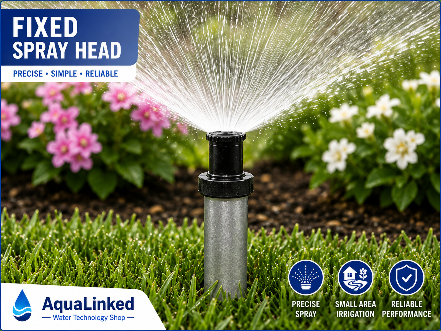 Fixed Spray Head for Small-Area Irrigation