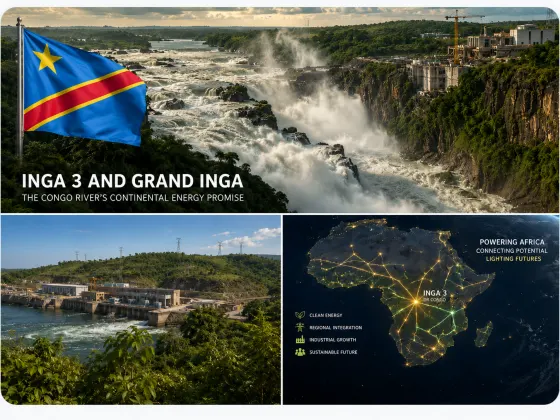 Inga 3 and Grand Inga: The Congo River’s Continental Energy Promise