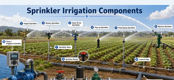 Sprinkler Irrigation: A Practical Presentation on Pressurized Water Application for Modern Agriculture