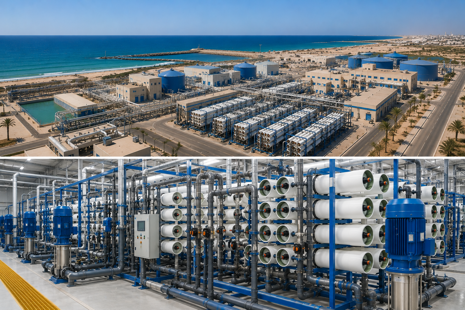 Egypt Expands Seawater Desalination and Local Water-Technology Manufacturing to Strengthen National Water Security