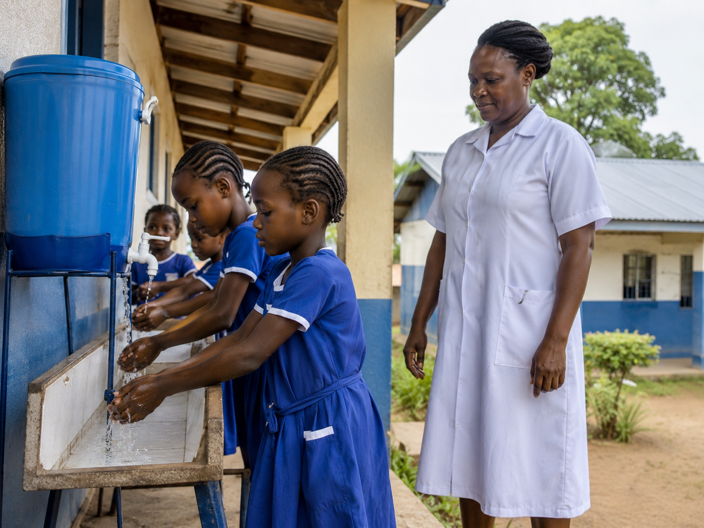 Water security and WASH services are essential for health, dignity, education, and climate resilience in West Africa.