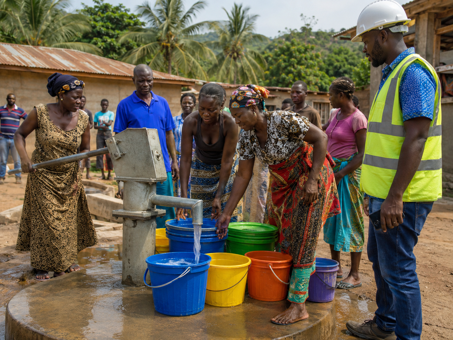 WASH investments in schools and health centers support public health, dignity, and human development.